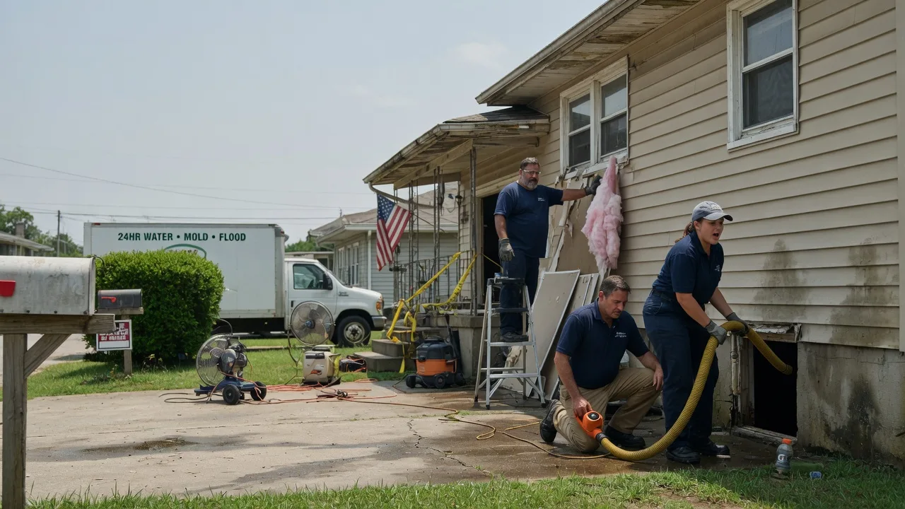 Water Damage Repair in Archer City, TX near me